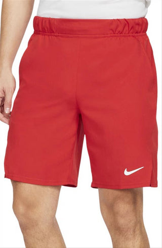 Nike Men's Court Dri Fit Victory Athletic Shorts Red Size Small
