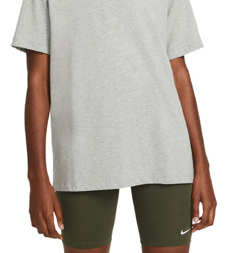 Nike Women's Oversized Essential Top Gray Size Medium