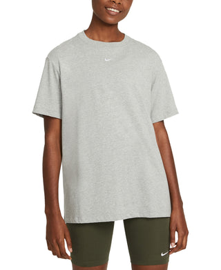 Nike Women's Oversized Essential Top Gray Size Medium