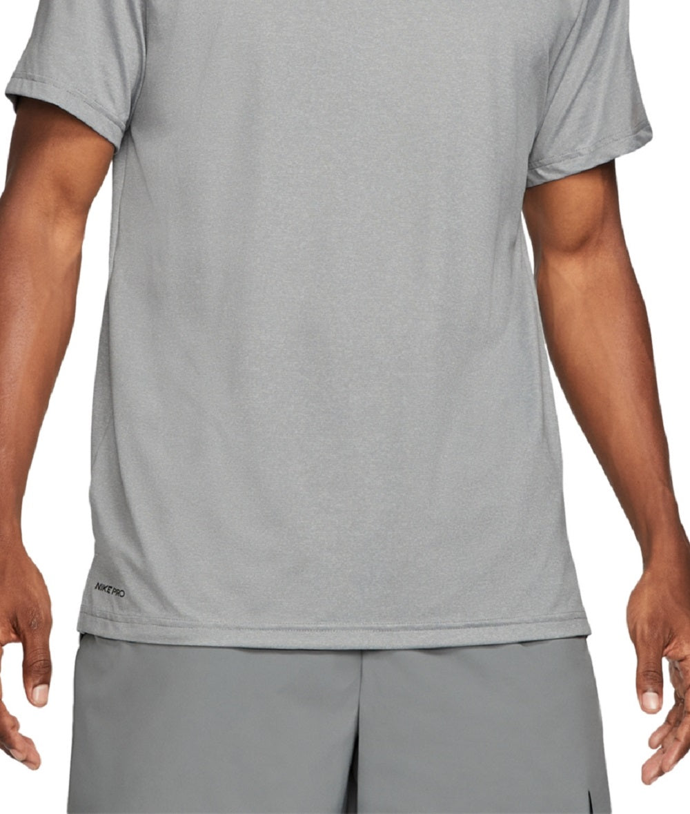 Nike Men's Hyperdry Training T-Shirt Gray Size XX-Large