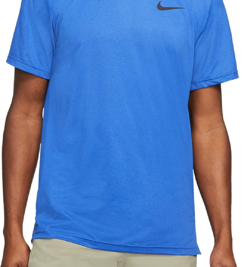 Nike Men's Hyperdry Training T-Shirt Blue Size X-Large