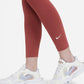 Nike Women's Sportswear Essential Midrise Ankle Leggings Pink Size Medium