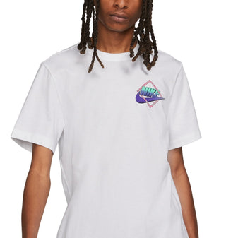 Nike Men's Beach Rollerblader Graphic Tee White Size Large