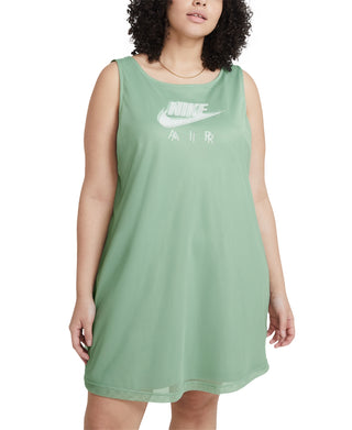 Nike Women's Air Mesh Overlay Dress Green Size 3X