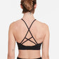 Nike Women's Indy Rainbow Ladder HI Bra Black Size Large