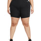 Nike Women's One Rainbow Ladder Bike Shorts Black Size X-Large