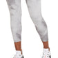 Nike Women's Dri Fit One Icon Clash Crop Performance Leggings Gray Size Small