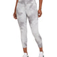 Nike Women's Dri Fit One Icon Clash Crop Performance Leggings Gray Size Small