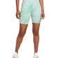 Nike Women's One Icon Clash Bike Shorts Green Size X-Small