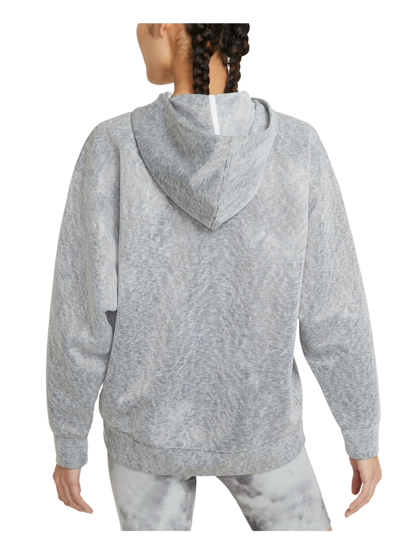 Nike Women's Icon Clash Hoodie Gray Size Small