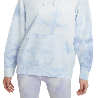 Nike Women's Dri Fit Icon Clash Hoodie Blue Size Small