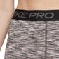 Nike Women's Pro Space Dyed Fitted Active Shorts Black Size X-Small