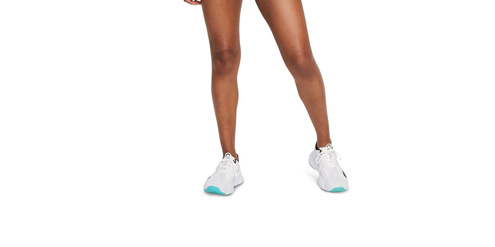 Nike Women's Pro Space Dyed Fitted Active Shorts Green Size Medium