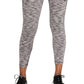 Nike Women's Fitted Space Dyed Cropped Tights Black Size Small