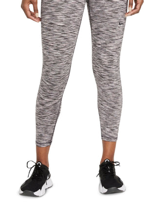 Nike Women's Fitted Space Dyed Cropped Tights Black Size Small