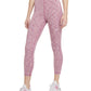 Nike Women's Pro Rainbow Space Dye High Waist 7/8 Leggings Pink Size X-Large