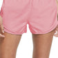 Nike Women's Dri Fit Solid Tempo Running Shorts Pink Size X-Small