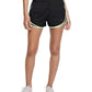 Nike Women's Dri Fit Solid Tempo Running Shorts Black Size X-Large