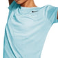 Nike Women's Dry Legend T-Shirt Blue Size Small