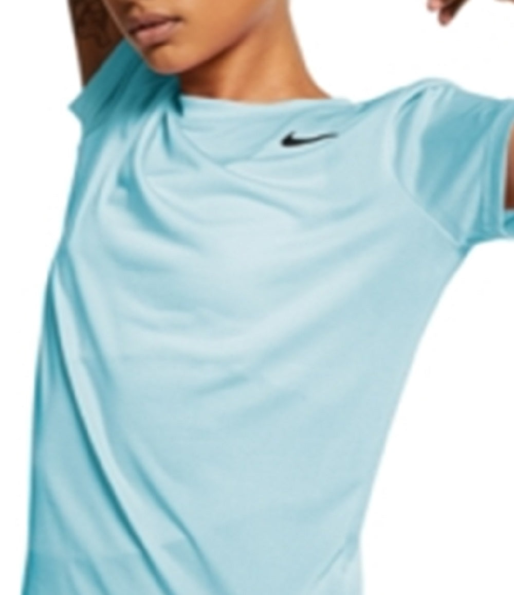 Nike Women's Dry Legend T-Shirt Blue Size Small