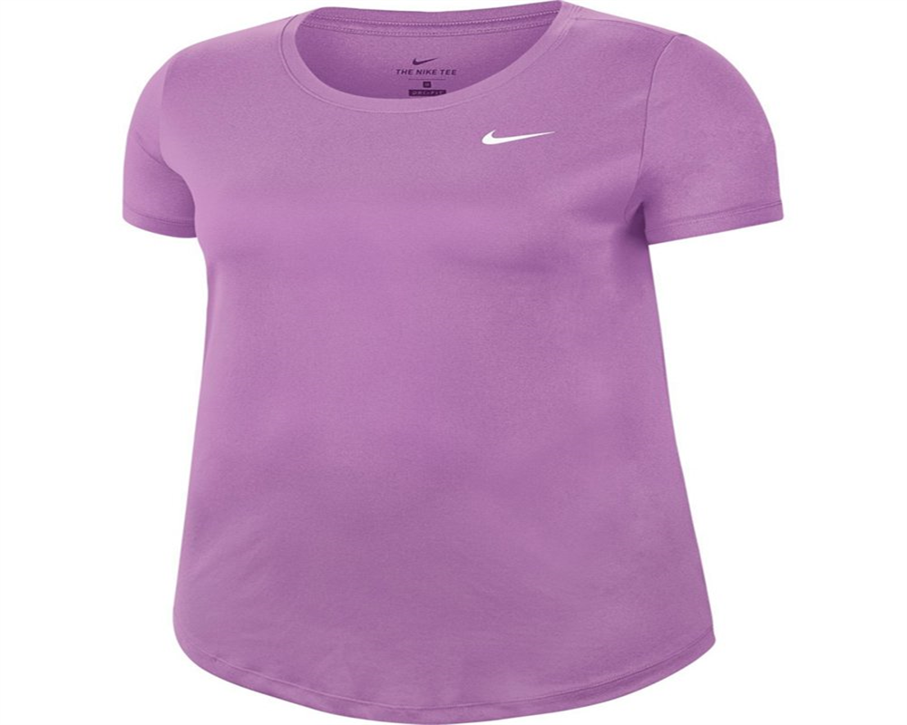 Nike Women's Dry Legend Training Top Purple Size 1X