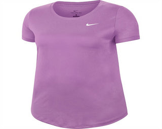 Nike Women's Dry Legend Training Top Purple Size 1X