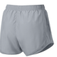 Nike Women's Dri Fit Solid Tempo Running Shorts Grey Size Medium