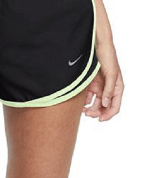 Nike Women's Dri Fit Solid Tempo Running Shorts Black Size X-Large