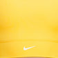 Nike Women's Dri Fit Swoosh Sports Bra Yellow Size Large