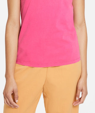 Nike Women's Cotton Logo T-Shirt Pink Size Medium