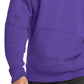 Champion Men's Script Logo Powerblend Hoodie Purple Size Medium