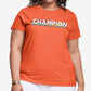 Champion Women's Classic Graphic Tee Orange Size 1X