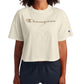 Champion Women's Logo Cropped T-Shirt Brown