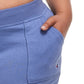 Champion Women's Campus Solid Shorts Blue Size 3X