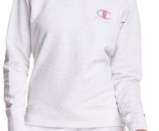 Champion Women's Powerblend Classic Crewneck Brown Size Small