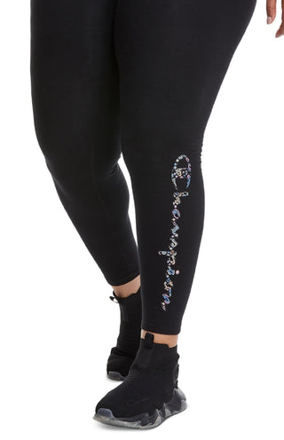 Champion Women's 7/8 Leggings Black Size 1X