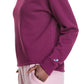 Champion Women's Mock Neck Sweatshirt Purple Size XX-Large