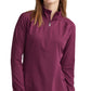 Champion Women's Absolute Half Zip Mock Neck Top Purple Size XX-Large