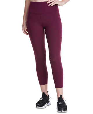 Champion Women's Sport Soft Touch Cropped Leggings Purple Size Medium