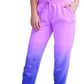 Champion Women's Dip Dye Fleece Joggers Purple Size Medium