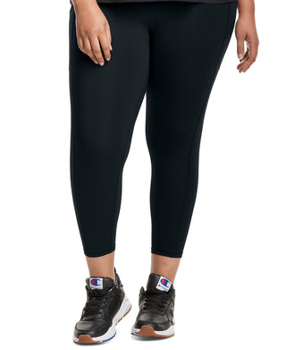 Champion Women's 7/8 Leggings Black Size 2X