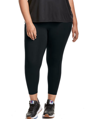 Champion Women's 7/8 Leggings Black Size 3X