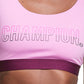 Champion Women's Absolute Racerback Medium Impact Sports Bra Purple Size Medium