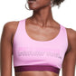 Champion Women's Absolute Racerback Medium Impact Sports Bra Purple Size Medium