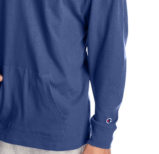 Champion Mens Activewear Workout Hoodie Blue Size Medium