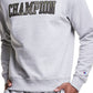 Champion Men's Powerblend Crewneck Sweatshirt Black Size Medium