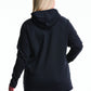 Champion Women's Powerblend Logo Hoodie Black Size 2X