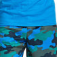 Champion Men's Mesh Print Shorts Blue Size Medium