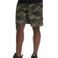 Champion Men's Mesh Print Shorts 9 Camo Ammo Cargo Green Size Small