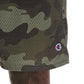 Champion Men's Mesh Print Shorts Cargo Green Size XX-Large